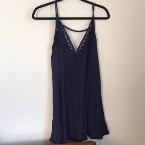 Deep Purple Swing Dress